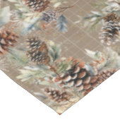 Rustige Kerstmis Boho Patroon Tafelkleed (Gekanteld)