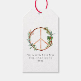 Rustige Kerstmis Cadeaulabel