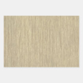 Rustige Kerstmis met houten korrel Inpakpapier Vel (Voorkant 2)