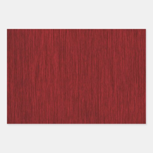 Rustige Kerstmis met houten korrel Inpakpapier Vel (Voorkant)