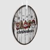 Rustige Kerstmis Ornament (voorkant)