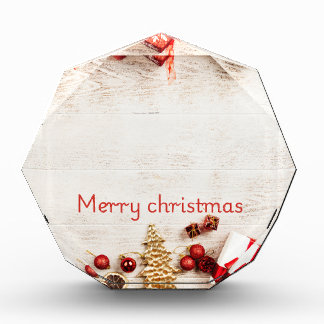 Rustige Kerstmis Vakantiedecoratie Fotoblokken