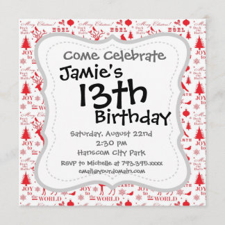 Rustige kerstrendierbomen - Birds Holiday Kaart