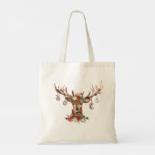 Rustige kerstrendierversierversierversiersystemen  tote bag (Achterkant)