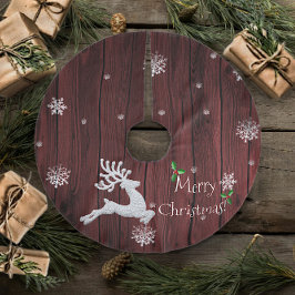 Rustige kerstrenrendierrok kerstboom rok