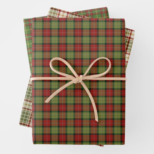 Rustige kerstspelvariëteit inpakpapier vel (In situ)