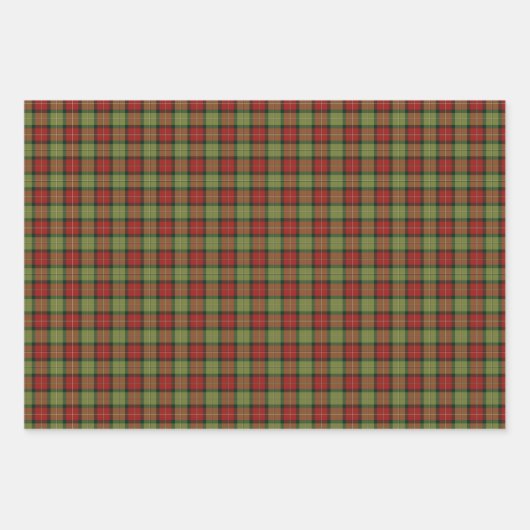 Rustige kerstspelvariëteit inpakpapier vel (Voorkant)