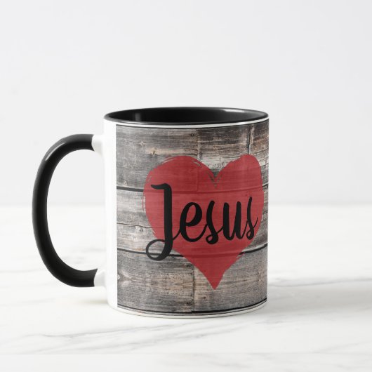 rustige kik I HEART JESUS | Mok (Links)