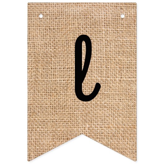 Rustige "kleine herten" baby deeg vlaggetjes (Derde vlag)