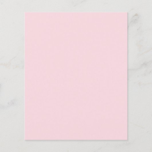 Rustige, kleurrijke baby girl BUDGET douche nodig (Achterkant)