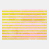 Rustige, kleurrijke strips inpakpapier vel (Voorkant 2)