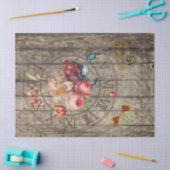 Rustige klokontage tissuepapier (Craft)