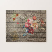 Rustige klokpuzzel legpuzzel (Horizontaal)