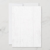 Rustige Koe Boho Floral Blush Pink Waterverf Save The Date (Achterkant)