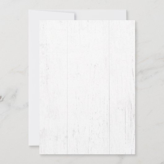 Rustige Koe Boho Floral Blush Pink Waterverf Save The Date (Achterkant)