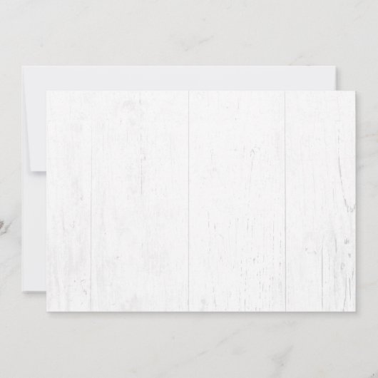 Rustige Koe Floral Blush Waterverf Foto Save The Date (Achterkant)