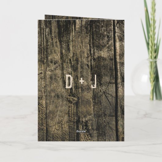 Rustige Koe van het Westerne huwelijk slaat de dat Aankondiging (Achterkant)