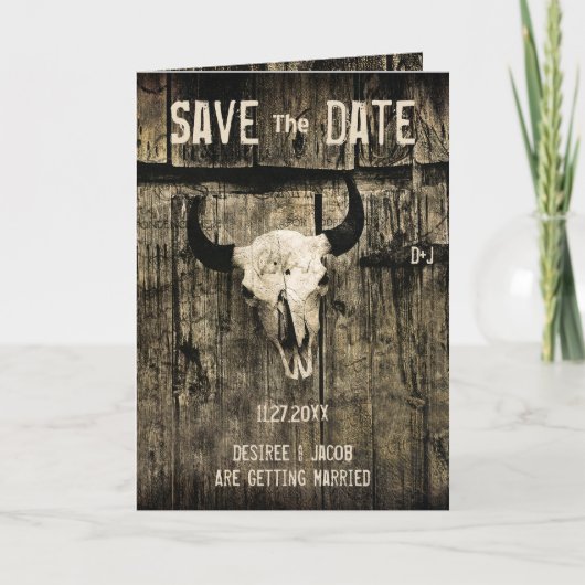 Rustige Koe van het Westerne huwelijk slaat de dat Aankondiging (Voorkant)