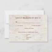 Rustige koperen geometrische Eucalyptus Birch Mal Kaart (Achterkant)