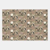 Rustige Kraft-Baby-eekhoorns geperst voor een part Inpakpapier Vel (Voorkant 3)