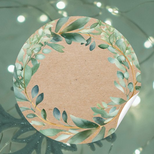 Rustige kraft lege kerst jam ingrediënt label
