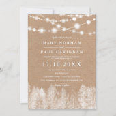 Rustige kraft winter strijders lantaarns woud brui kaart (Voorkant)