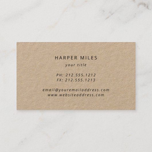 Rustige krafthond in de trainer voor hardehonden visitekaartje (Achterkant)