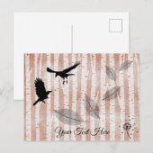 Rustige Krogen in het Witte Vogelbos Briefkaart (Voorkant / Achterkant)