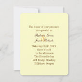 rustige lace barn - land zonnebloembruiloft kaart (Achterkant)