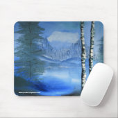 Rustige Lake Mousepad Muismat (Met muis)