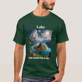 Rustige Lake Oasis: Binnenwateren T-shirt