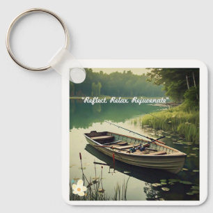 "Rustige Lake Serenity" Sleutelhanger