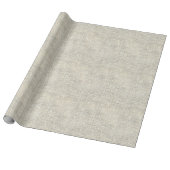 rustige land grijze burlap cadeaupapier (Uitgerold)