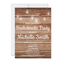 Rustige Land Hanging Lights Bachelorette Party