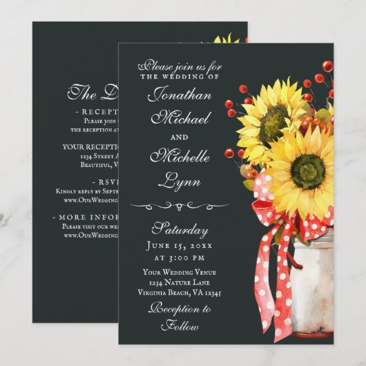 Rustige land - Herfst in één keer Kaart (Voorkant / Achterkant)