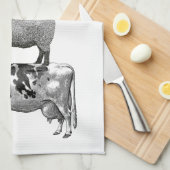 Rustige landbouwhuisdieren piramide Theedoek (Quarter Fold)