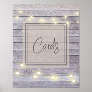 Rustige landbruiloft of Vrijgezellenfeest Poster