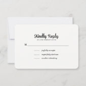 Rustige landelijke zonnebloemen die RSVP-Kaarten b RSVP Kaartje (Achterkant)