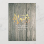 Rustige landelijke zonnebloempitten nadere bijzond informatiekaartje (Achterkant)