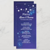 Rustige landen lichten moerasvuurgevechten rond br menu (Voorkant / Achterkant)