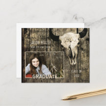 Rustige Landenbegroting Western Bull Koe Skull