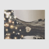 Rustige landenbomen en lichte ridderingen tissuepapier (Voorkant)