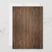 Rustige Landenlavender Lights Engagement Party Kaart (Achterkant)