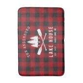 Rustige Landenmeer Boomboom Red Buffalo Pset Badmat (Voorkant Verticaal)