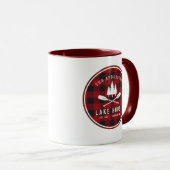 Rustige Landenmeer Boomboom Red Buffalo Pset Mok (Voorkant rechts)