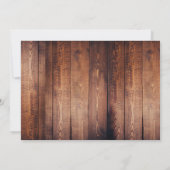 Rustige landfoto's bruiloft Opslaan Datum kaart (Achterkant)