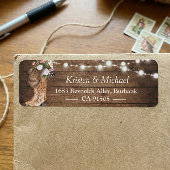 Rustige landkaartenlampjes voor Floral Boots Etiket