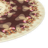 Rustige Landkreis Mandala - Aangepaste naam Ronde Snijplank (Hoek)