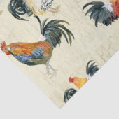 Rustige landroestjes Waterverf houtsontbinding Tissuepapier (Detail)