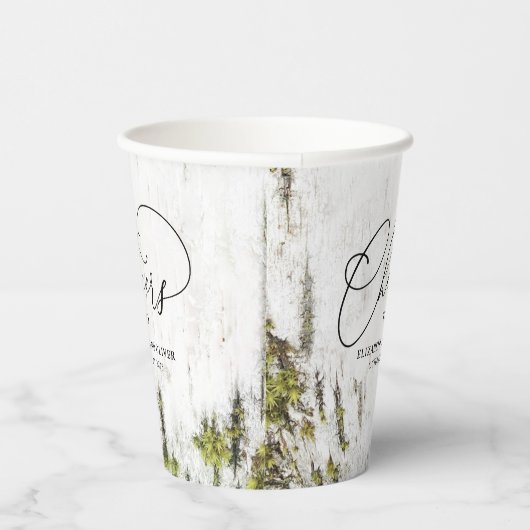 Rustige landschaafschors papieren bekers (Rechts)